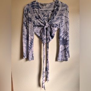 Crop tie top